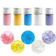 Набір 5 пляшечок (кольори на вибір) - шиммери до напоїв
